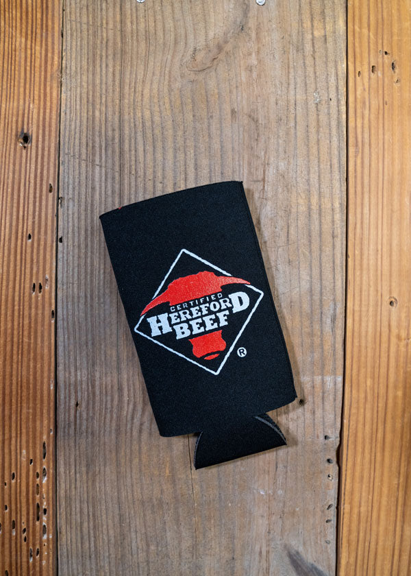 Black CHB Logo Koozie