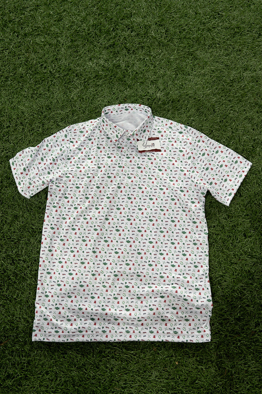 Multi-Logo Short Sleeve Polo