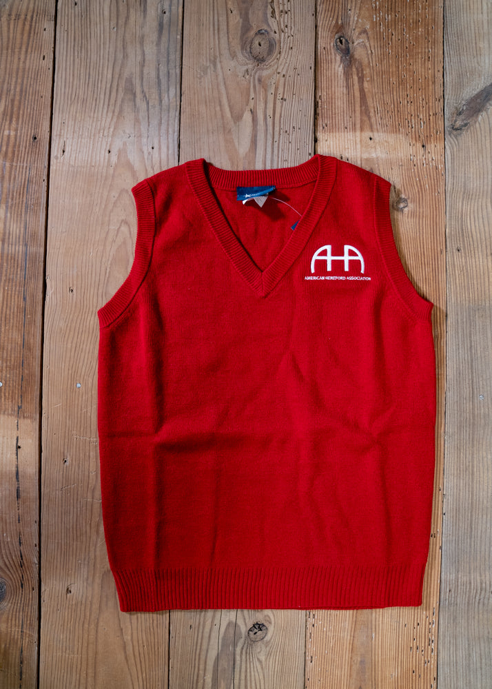 AHA Logo Show Sweater Vest - Adult