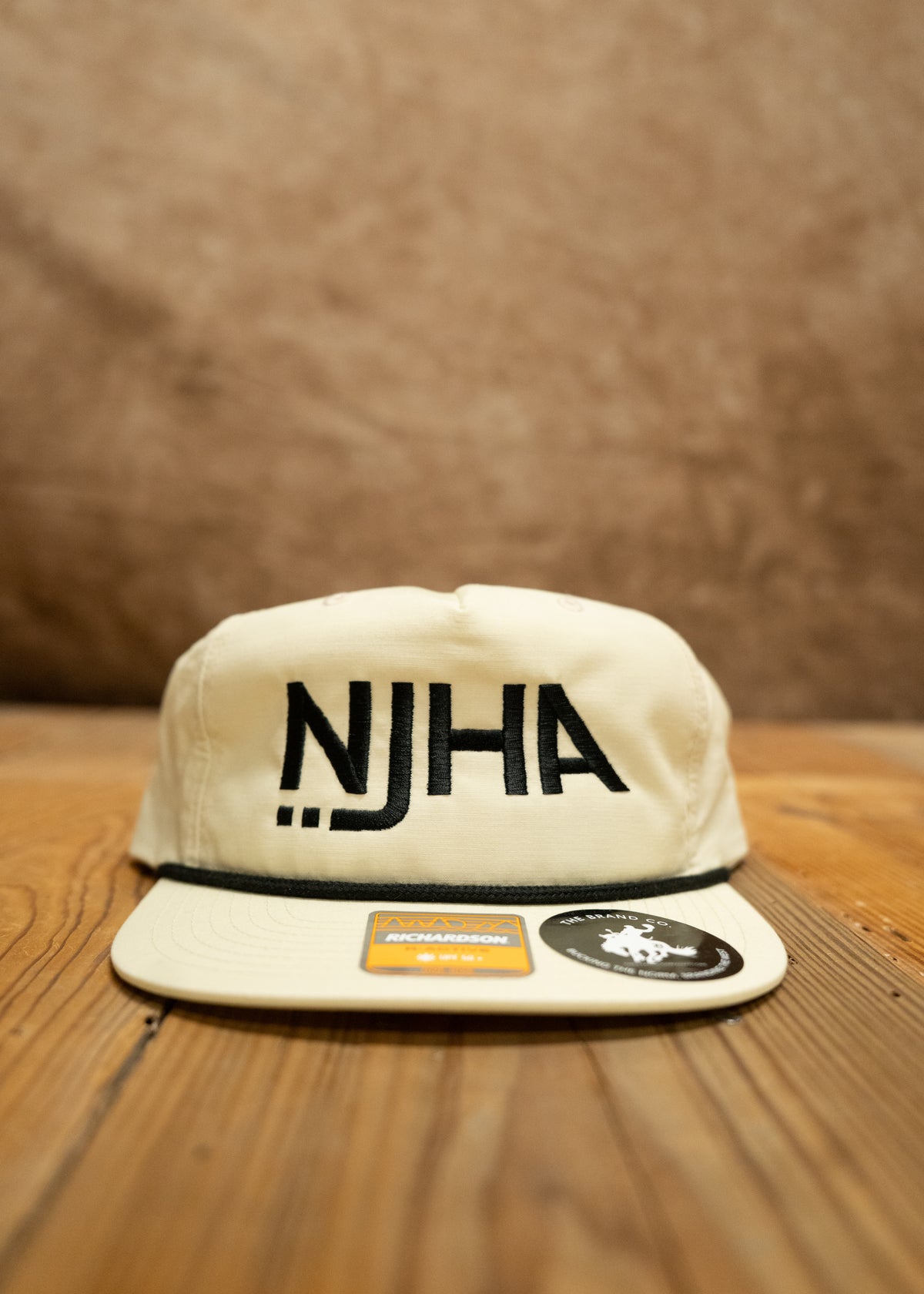 NJHA Flatbill Rope Hat