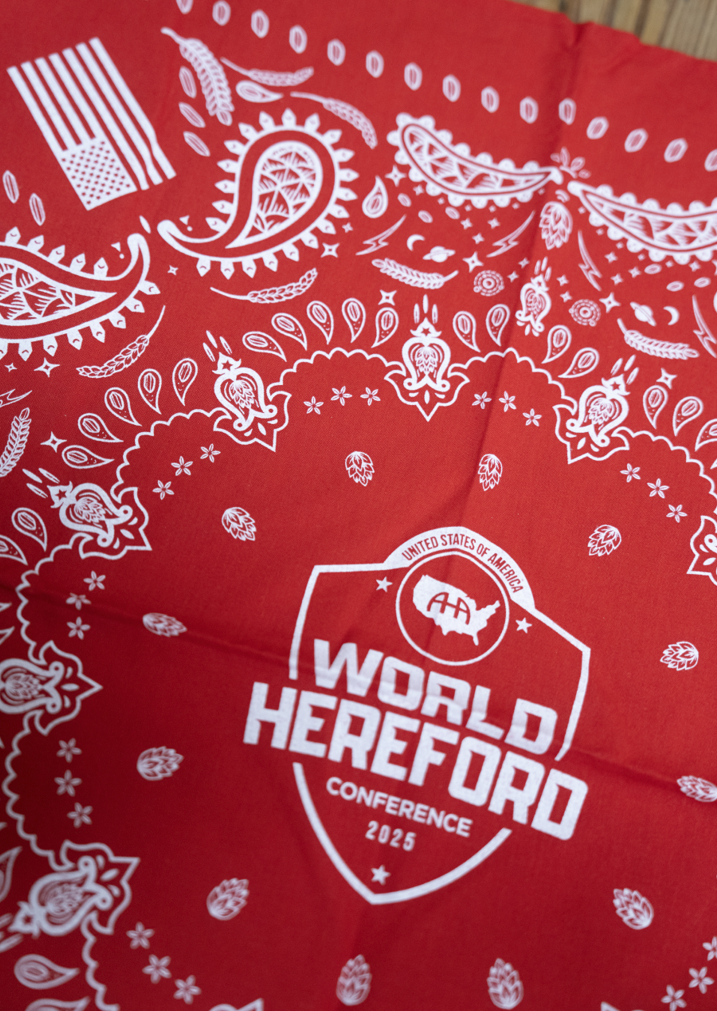 World Hereford Conference Bandana
