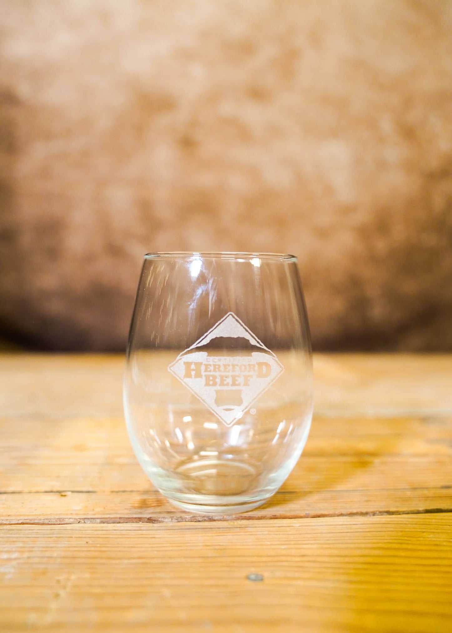 Certified Hereford Beef Wine Glasses