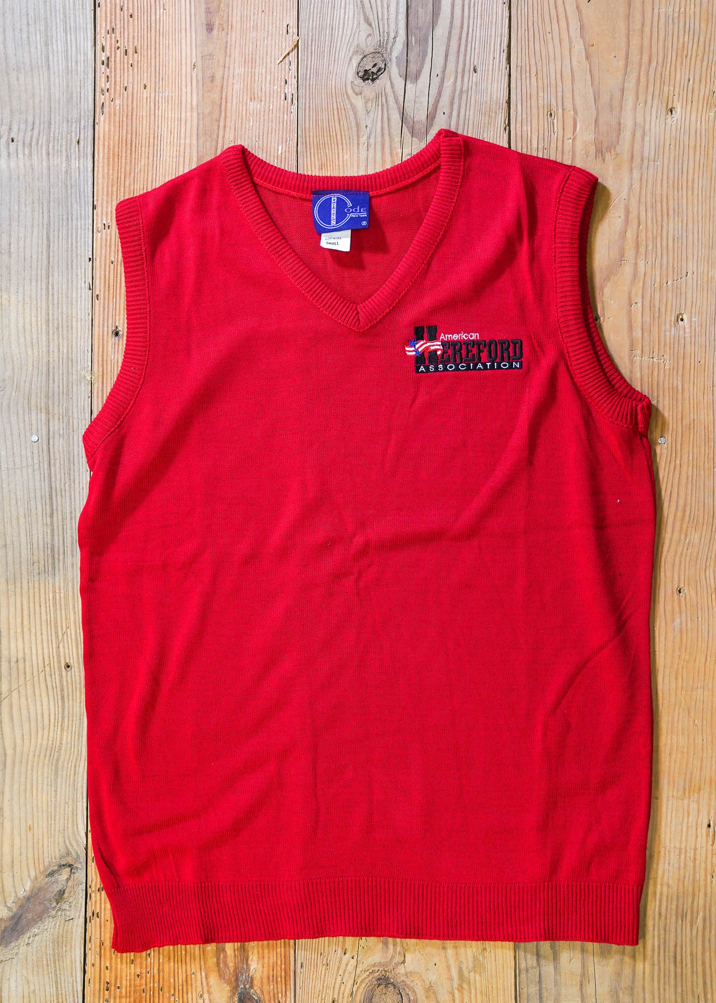 Hereford Show Sweater Vest - Youth
