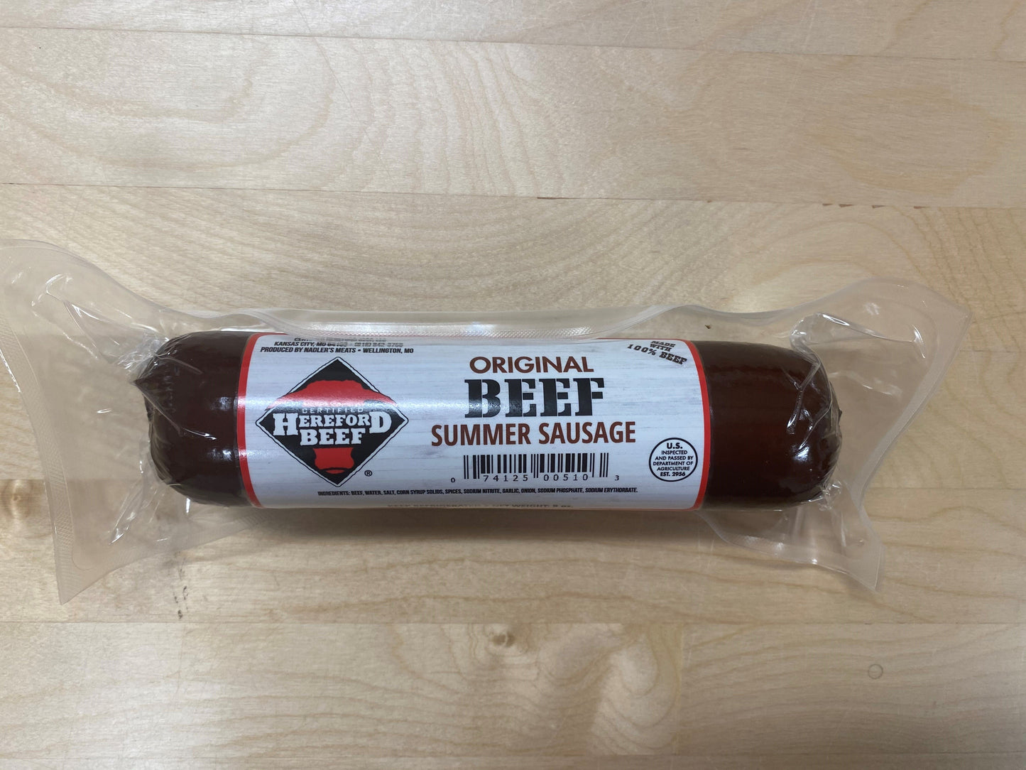 Certified Hereford Summer Sausage
