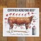 Hereford Beef Chart