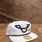 NJHA Steer Logo White Hat