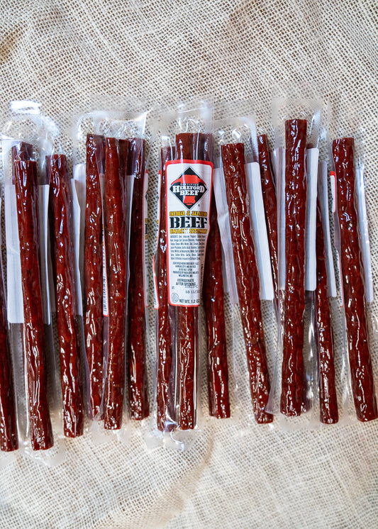 Certified Hereford Beef Cheddar Jalapeno Beef Sticks