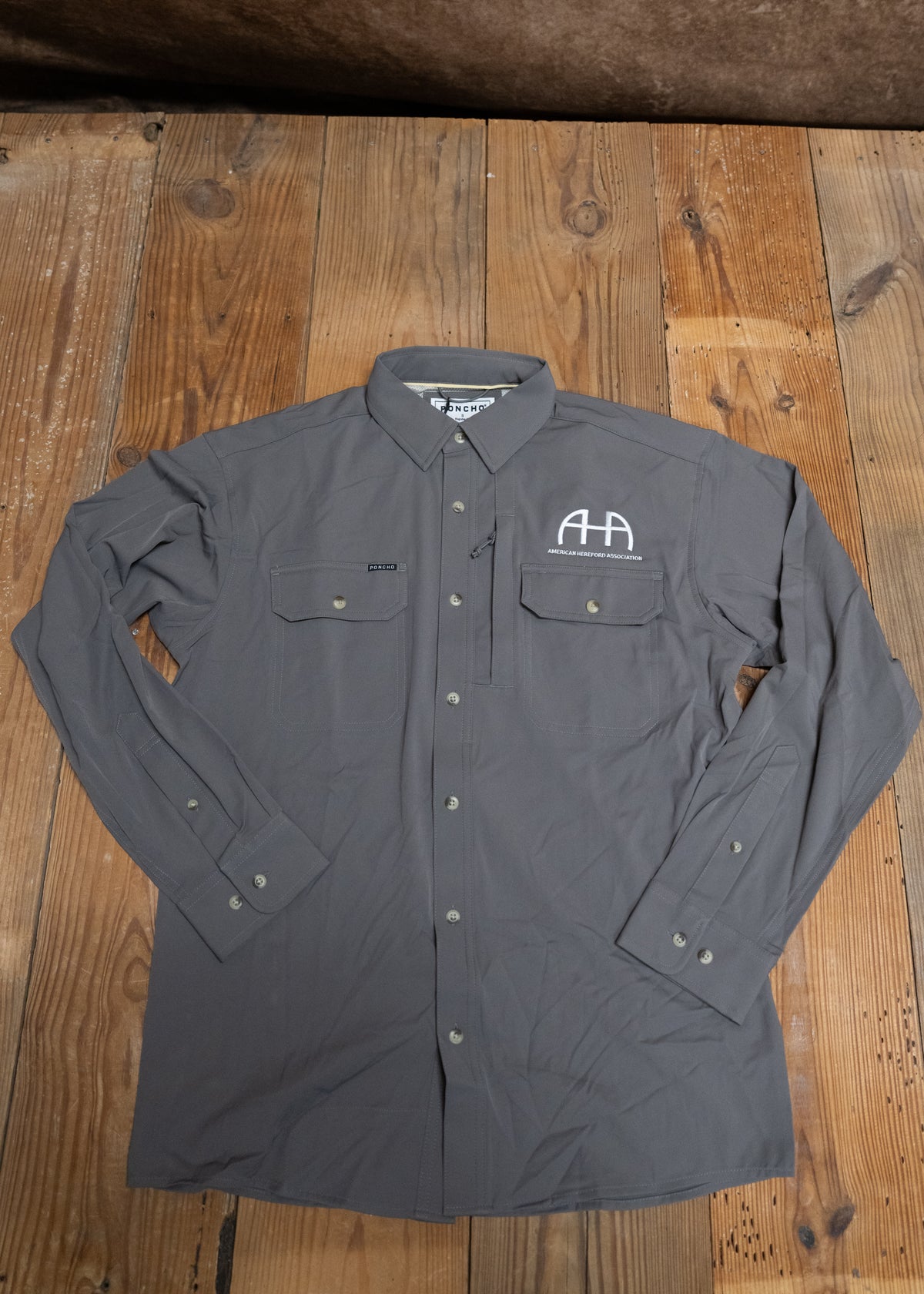 AHA Long-Sleeve Poncho