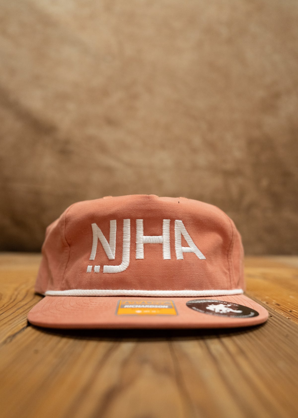 NJHA Flatbill Rope Hat
