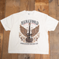 JNHE Cropped Guitar T-shirt women's