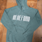Retro NJHA Hereford Logo Hoodie-Green