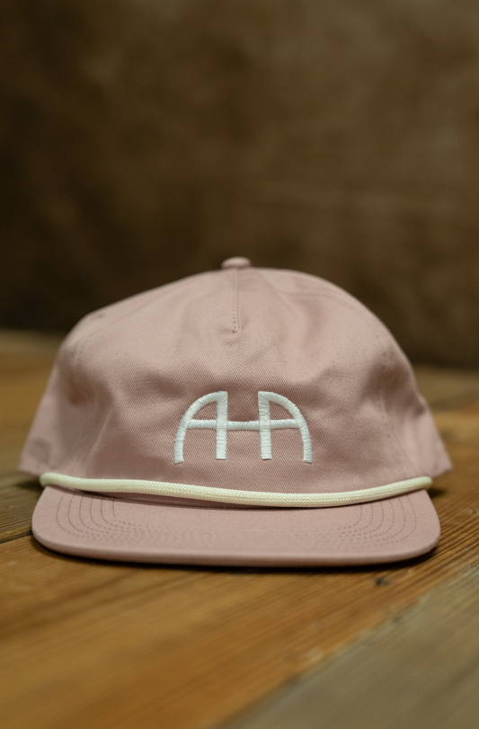AHA Branded Hat in Rose