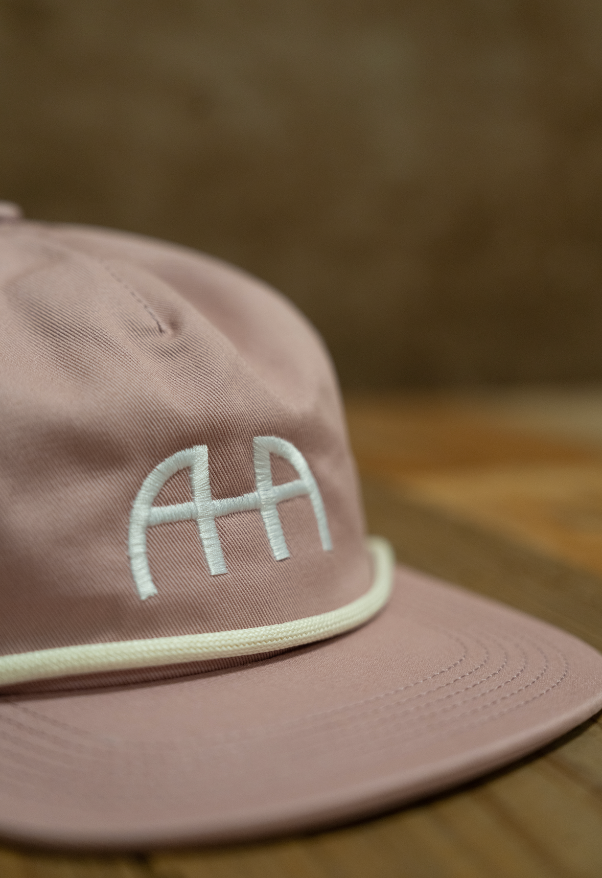 AHA Branded Hat in Rose