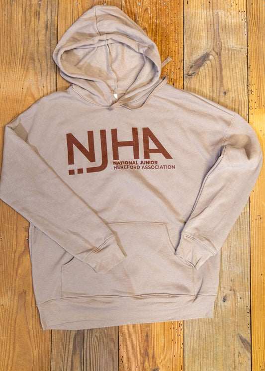 NJHA Sponge Fleece Drop Shoulder Hoodie