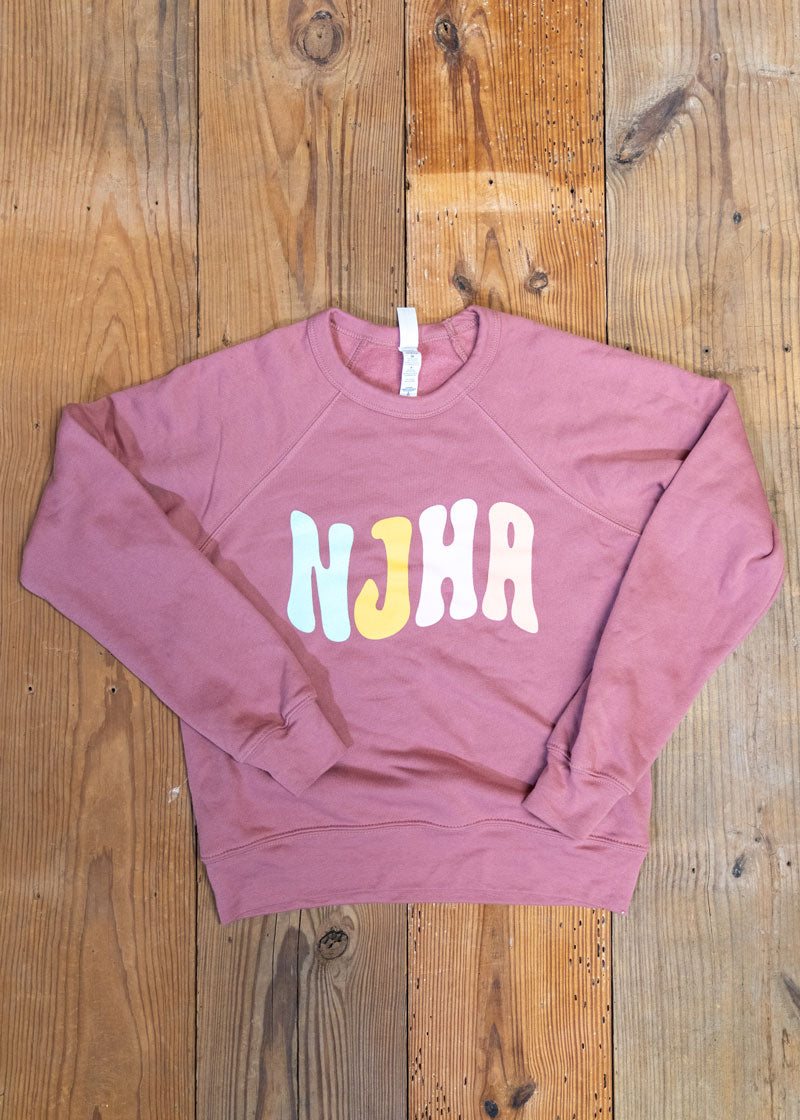 NJHA Youth Sponge Fleece Crewneck Sweatshirt