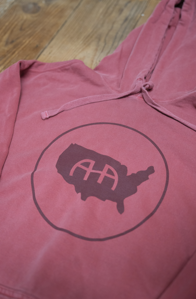 AHA USA Crimson Hoodie