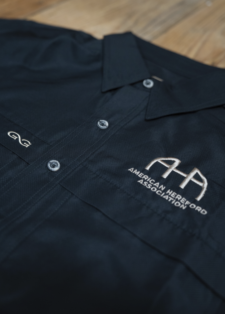 AHA Fishing Shirt Black
