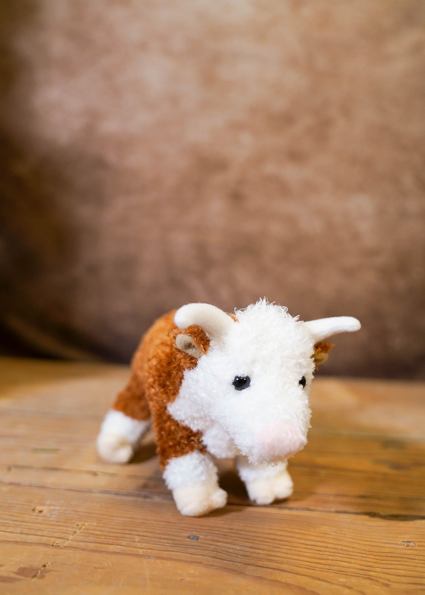 Hereford cow on sale stuffed animal