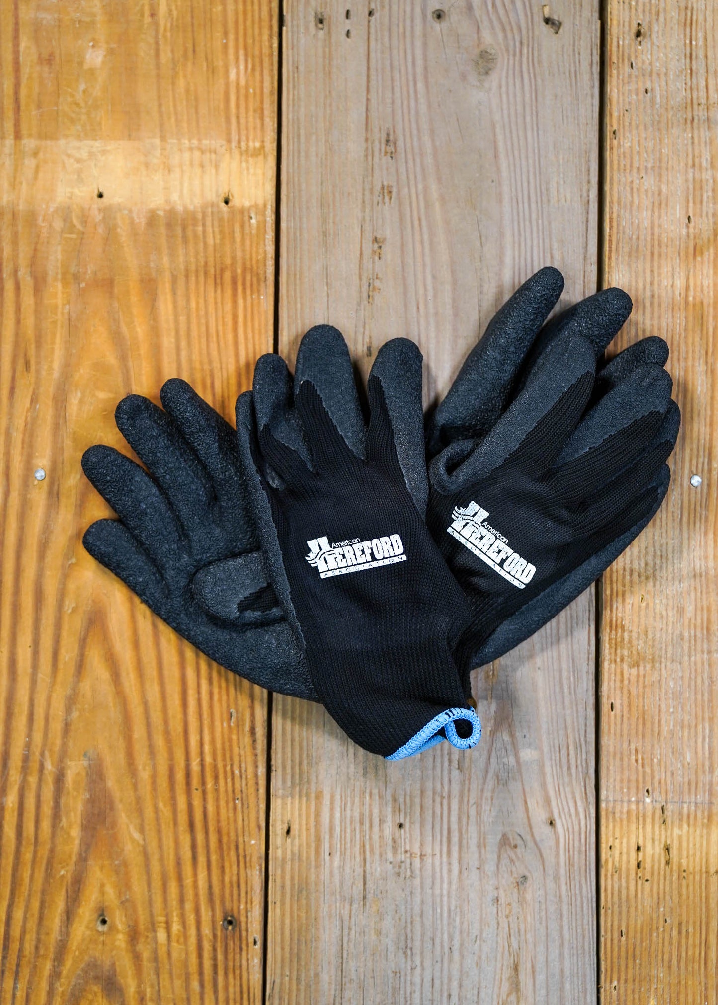 AHA Palm Coated Gloves - Gray/Black