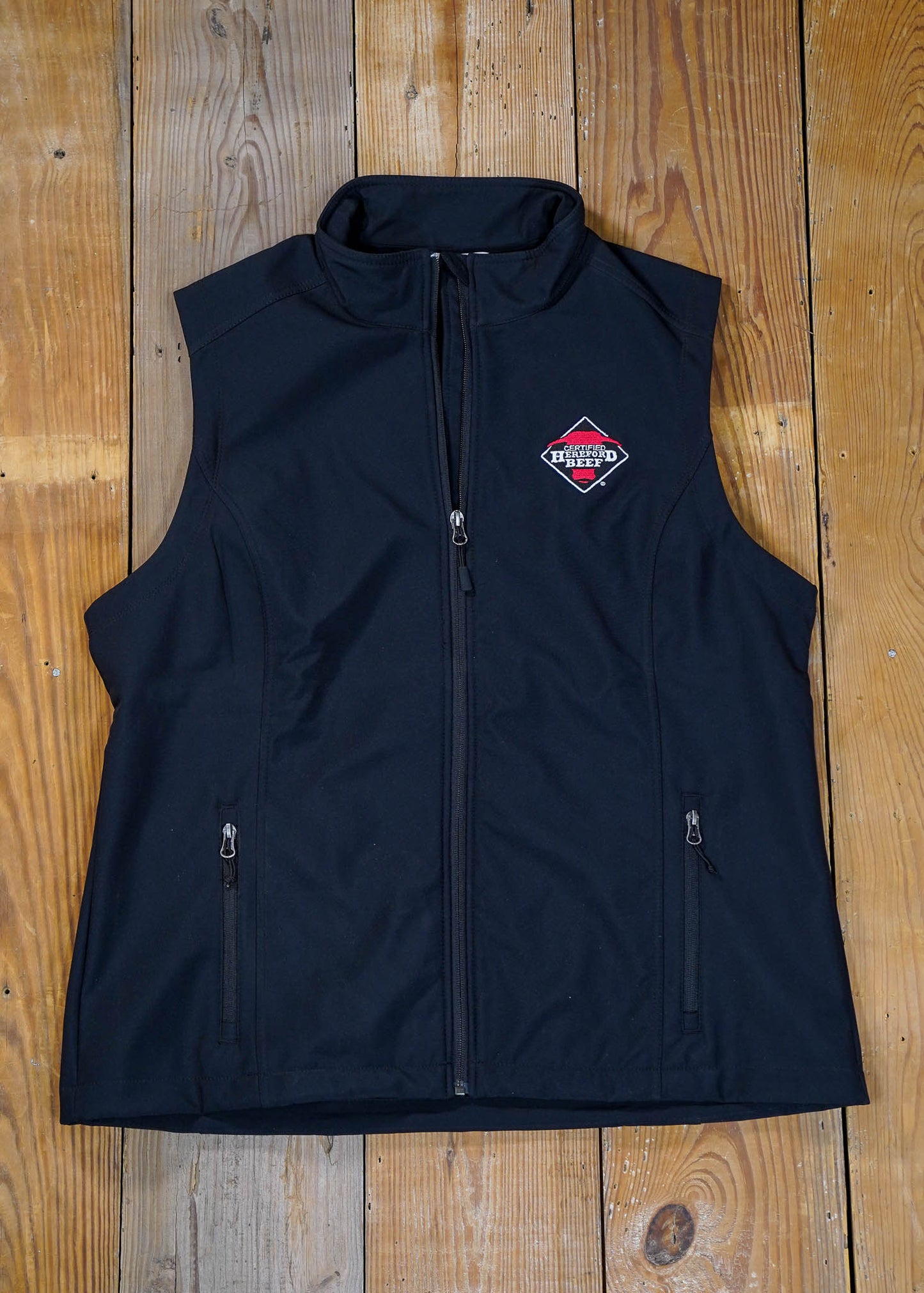 Certified Hereford Beef Ladies Soft Shell Vest