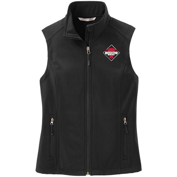 Certified Hereford Beef Ladies Soft Shell Vest