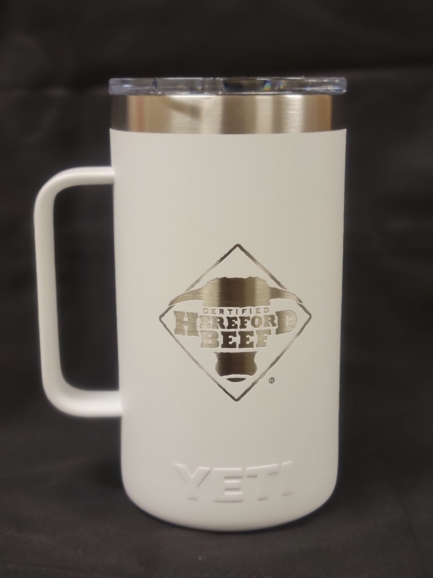 Certified Hereford Beef White YETI Mug