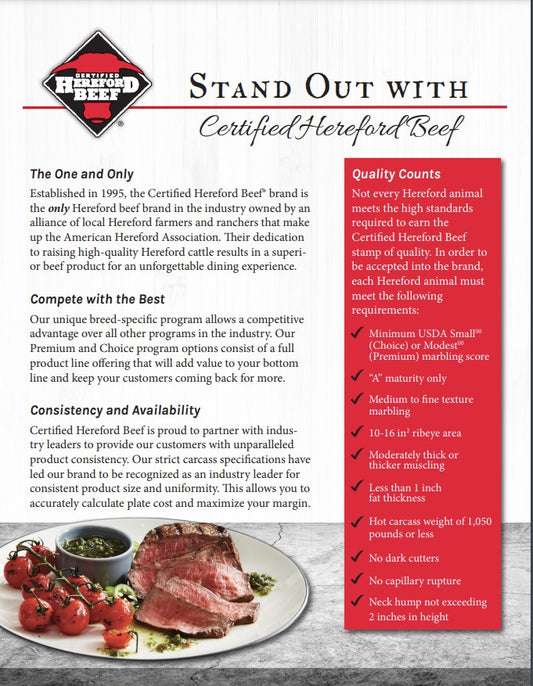 CHB Fact Sheet (set of 50)